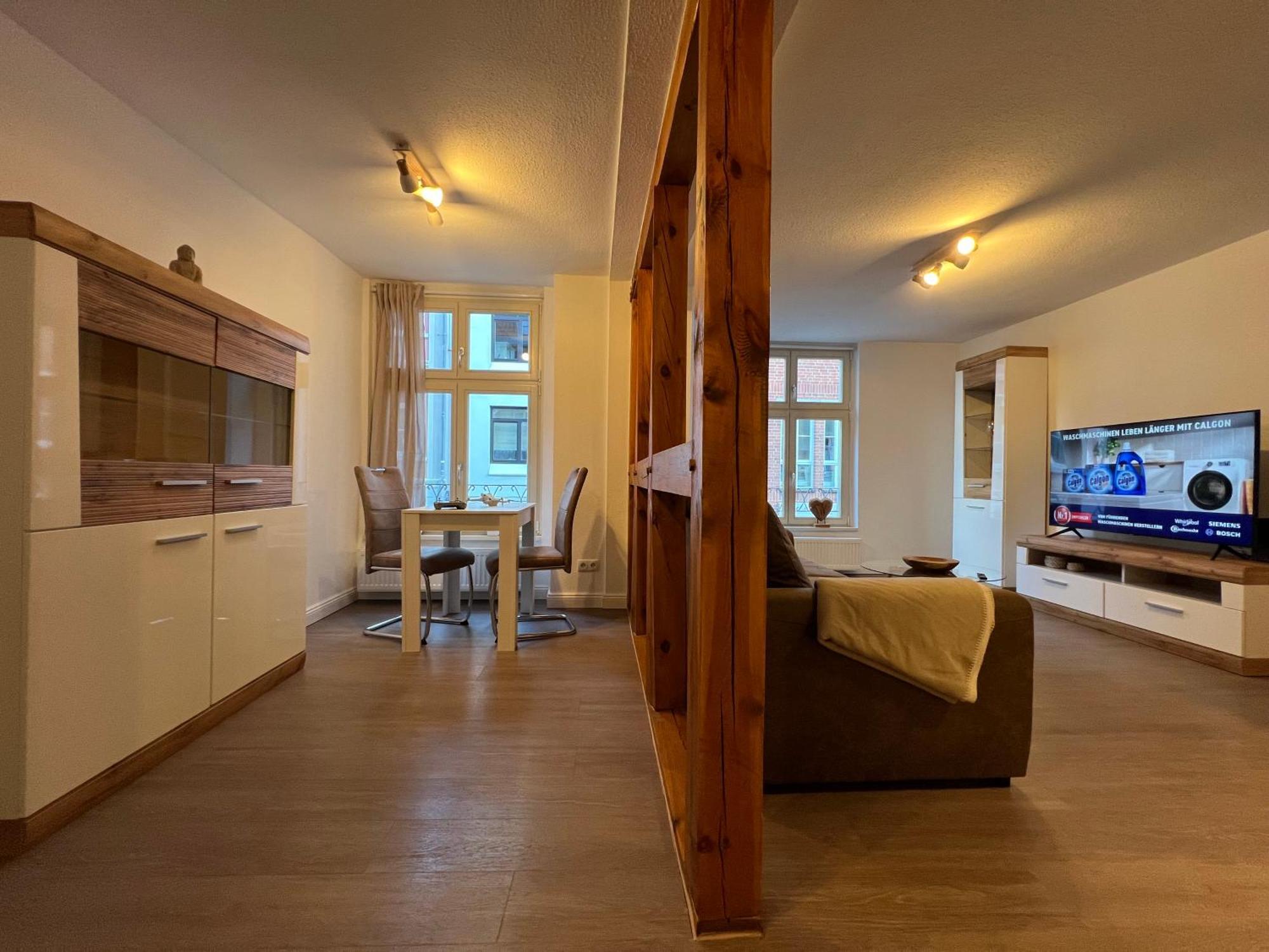 Ferienwohnung Hansezauber In Staedtische Bestlage Stralsund Exterior foto